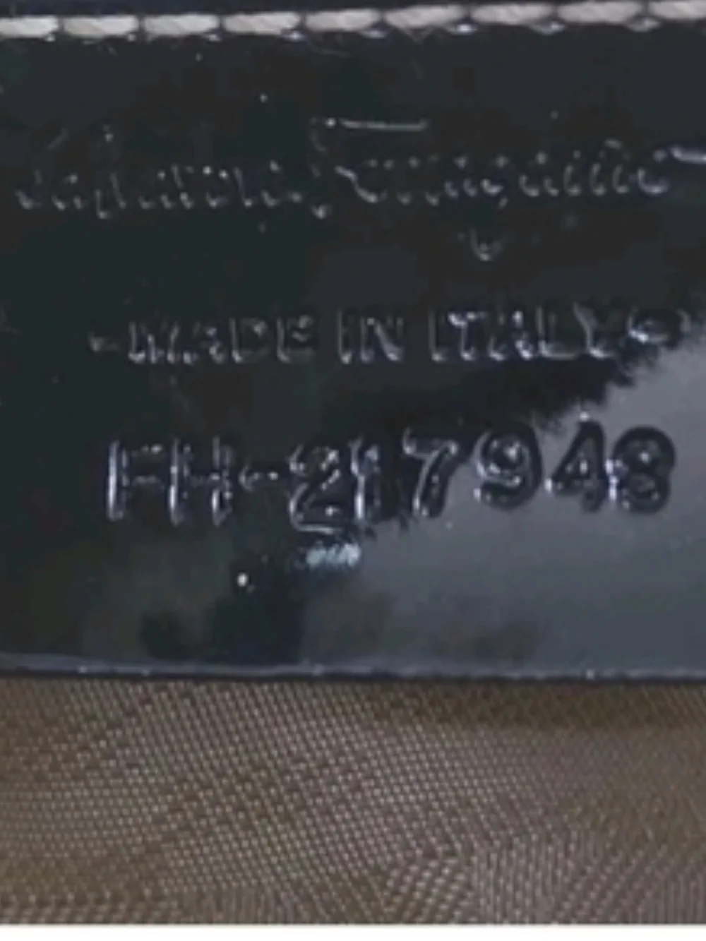 Salvatore Ferragamo Black Patent Floral Patchwork Tote - Picture 4 of 7